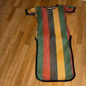Rasta Swim Cover-up